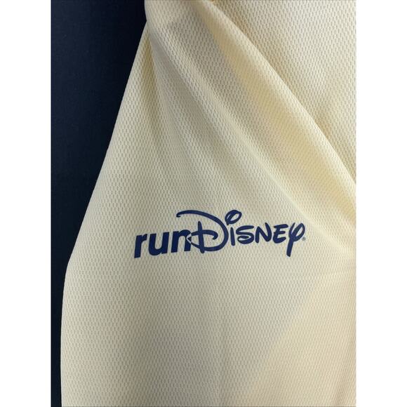 runDisney 2025 Wine & Dine 5K Mens Large Long Sleeve Shirt Brooks Mulan Yellow - Picture 7 of 14